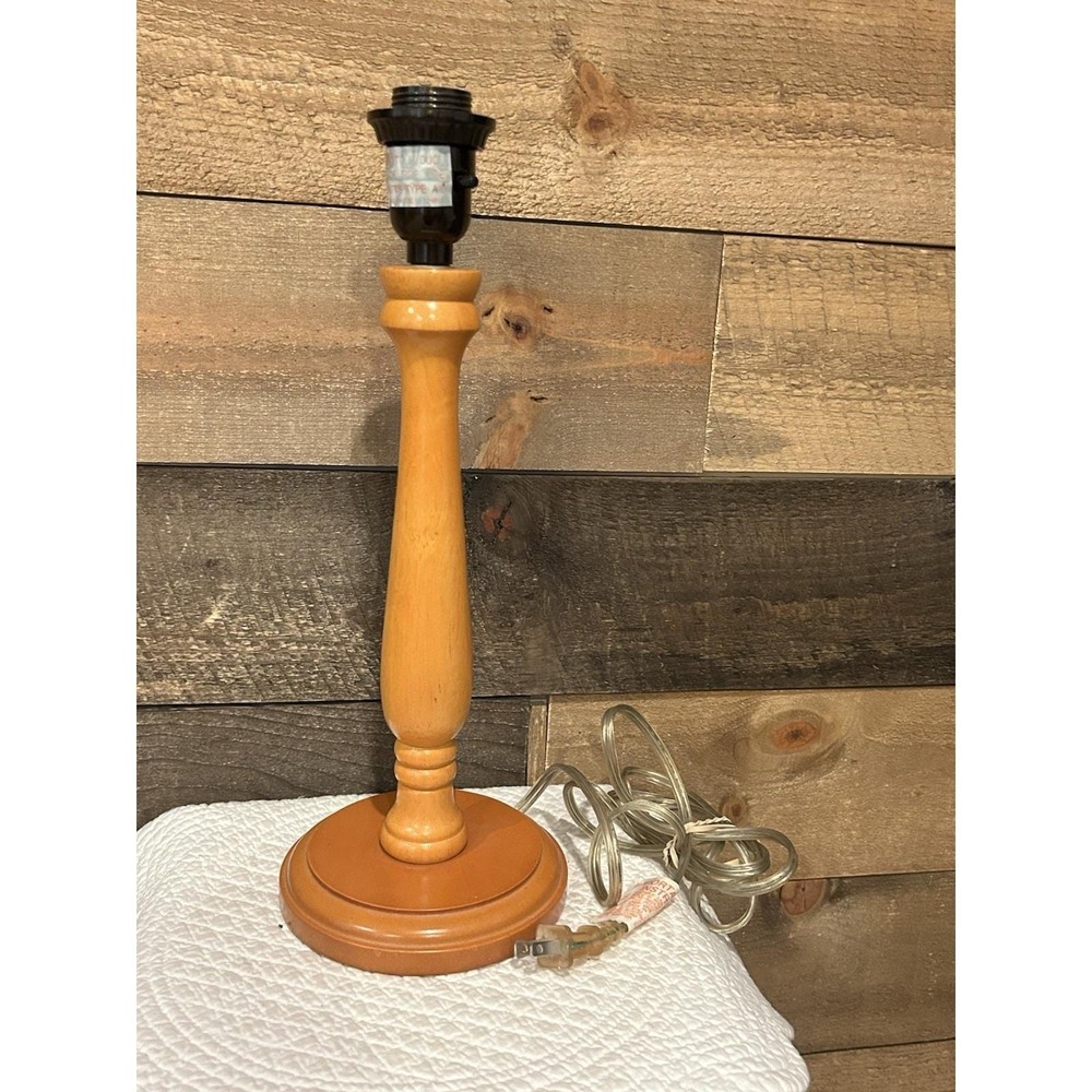 Pottery Barn Kids Wood Table Lamp No Shade Works